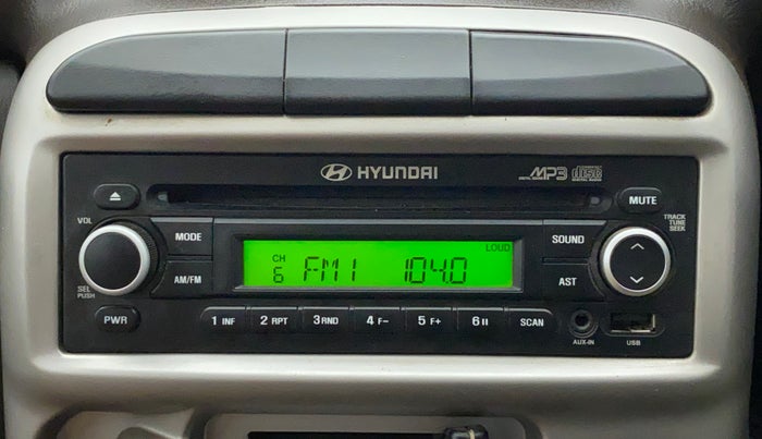 2014 Hyundai Santro Xing GLS PLUS AUDIO, Petrol, Manual, 1,07,067 km, Infotainment System
