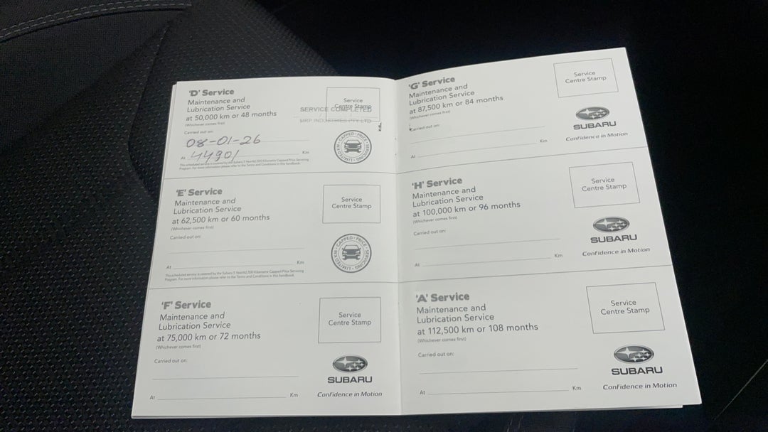 2023 Subaru Forester 2.5i (AWD), Automatic, 47063 km, Service History