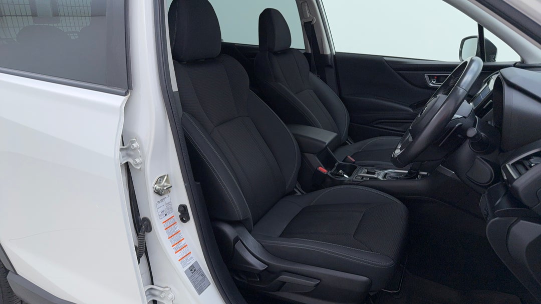 Right Side Front Door Cabin View