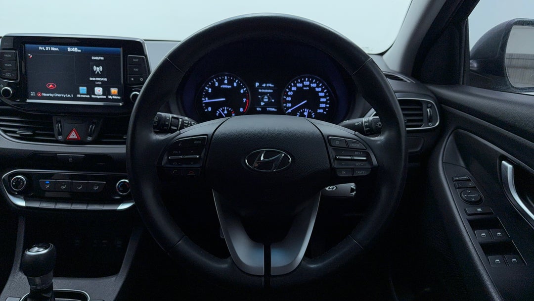 Steering Wheel Close-up