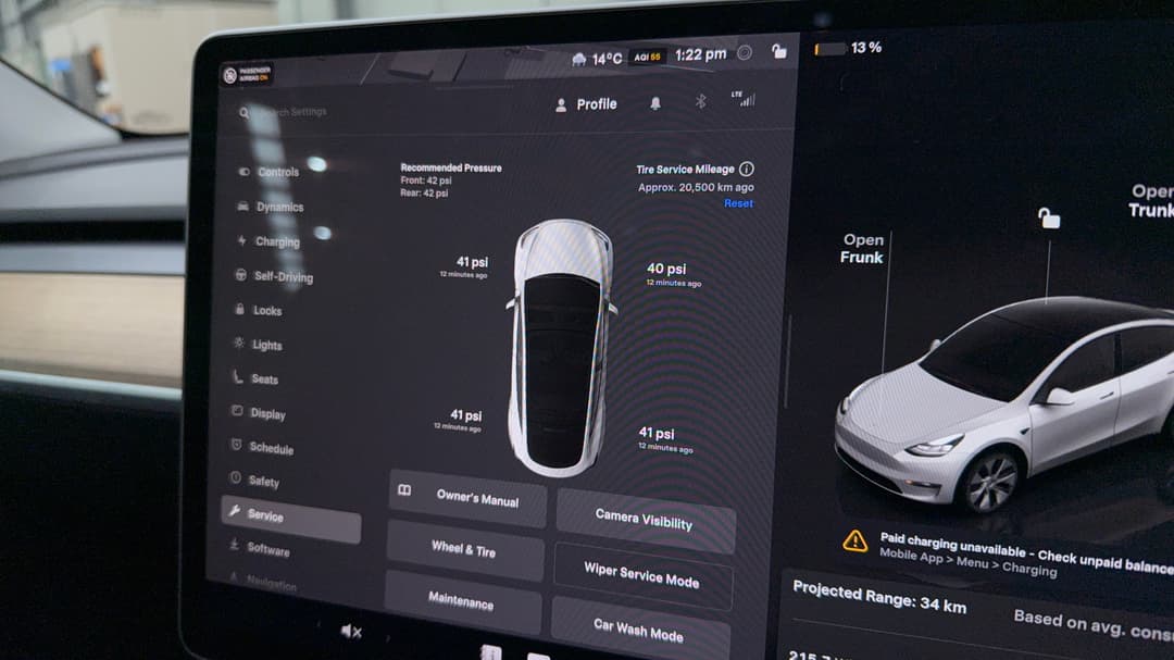 2023 Tesla Model Y Rear-wheel Drive, Automatic, 45003 km, Service History
