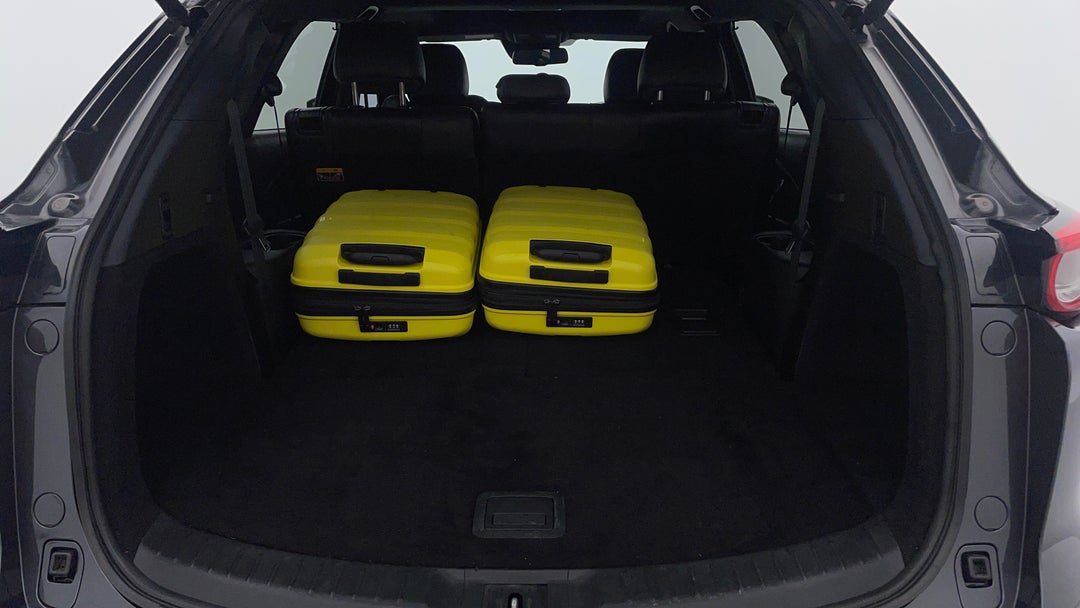 Boot Inside View with Luggage
