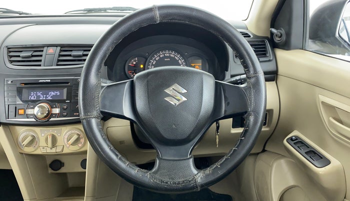 2014 Maruti Swift Dzire LDI BS IV, Diesel, Manual, 89,584 km, Steering Wheel Close Up