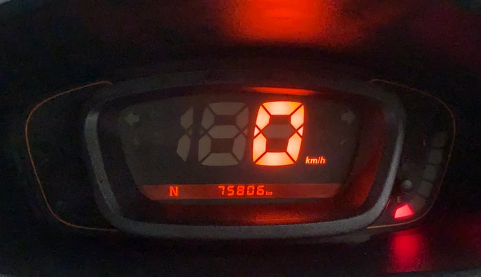 2018 Renault Kwid RXT 1.0 AMT (O), Petrol, Automatic, 75,805 km, Odometer Image