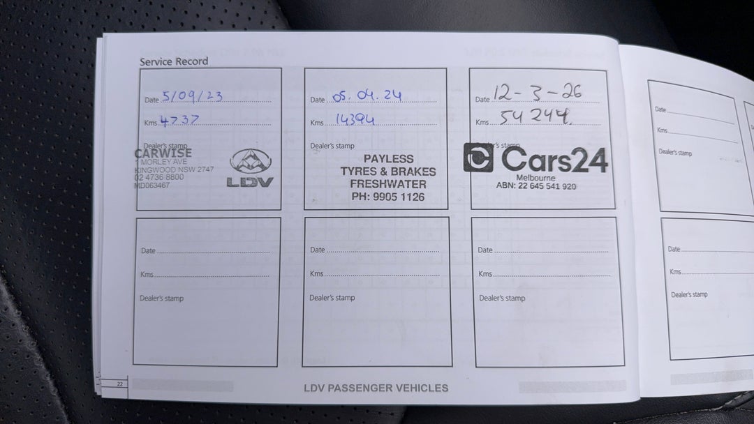 2022 LDV D90 Executive (4WD), Automatic, 54252 km, Service History