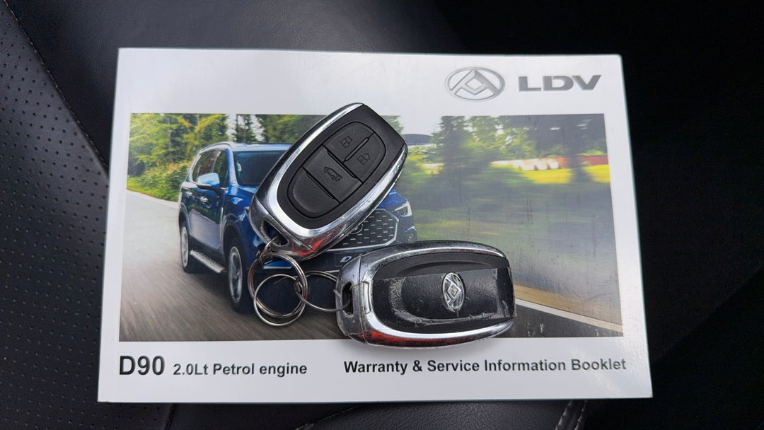 2022 LDV D90 Executive (4WD), Automatic, 54252 km, Key Close-up