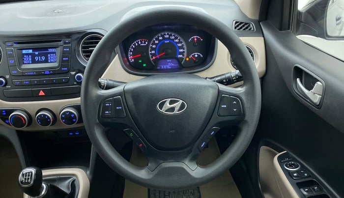 2015 Hyundai Grand i10 SPORTZ 1.2 KAPPA VTVT, Petrol, Manual, 31,081 km, Steering Wheel Close Up