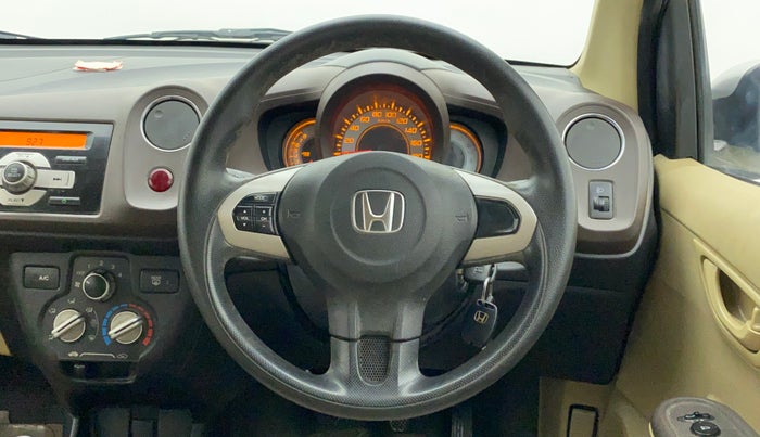 2013 Honda Brio S MT, Petrol, Manual, 70,498 km, Steering Wheel Close Up