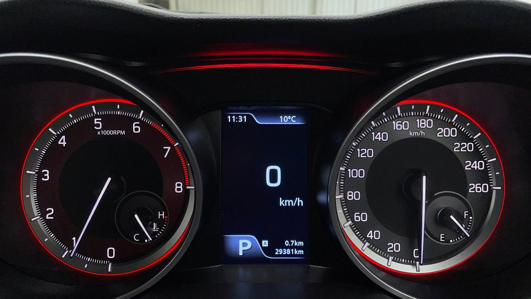 2022 Suzuki Swift Sport Turbo, Automatic, 29381 km, Odometer View