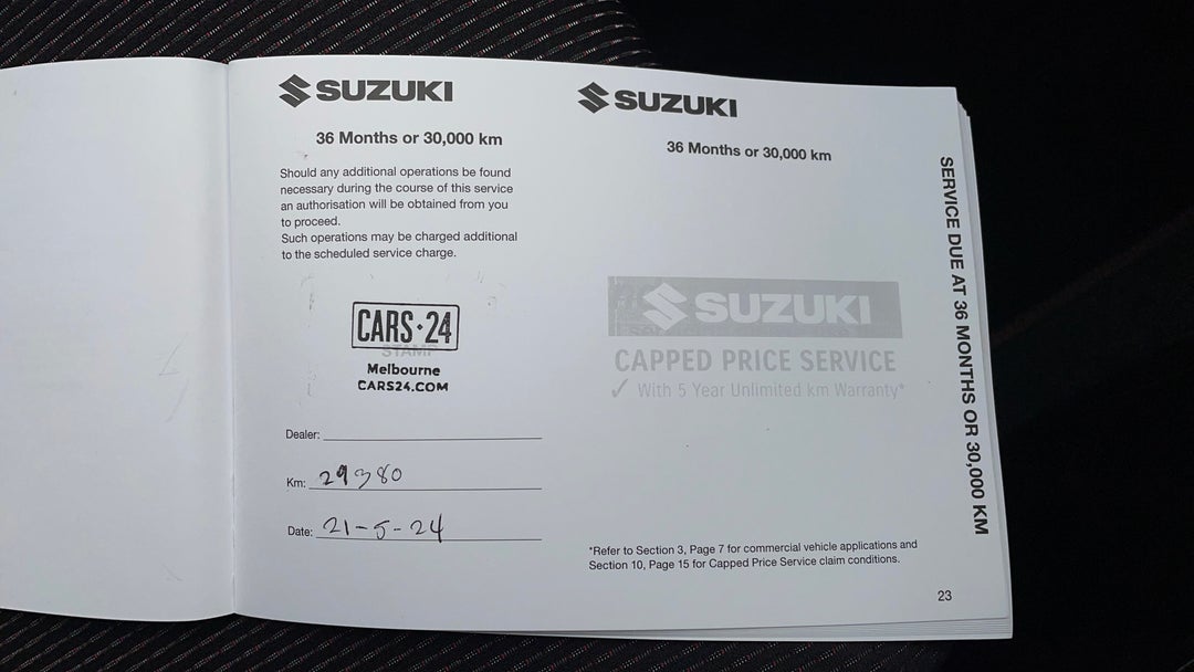 2022 Suzuki Swift Sport Turbo, Automatic, 29381 km, Service History