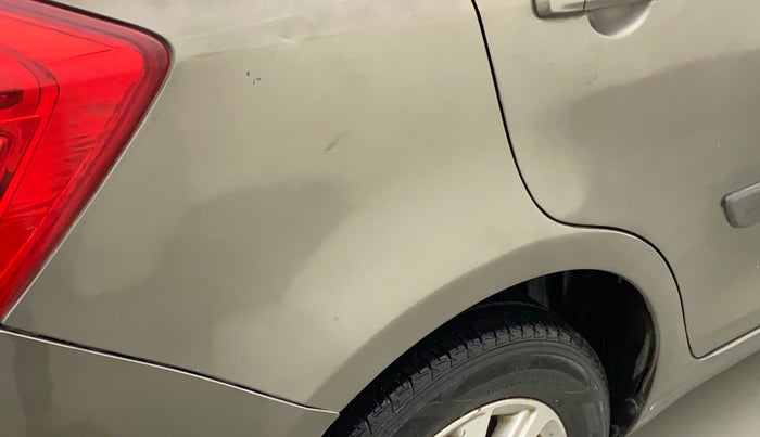 2015 Maruti Swift Dzire ZXI, Petrol, Manual, 43,488 km, Right quarter panel - Minor scratches