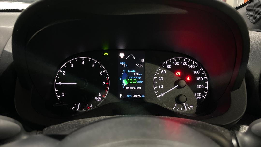 2023 Toyota Yaris Ascent Sport, Automatic, 48597 km, Odometer View