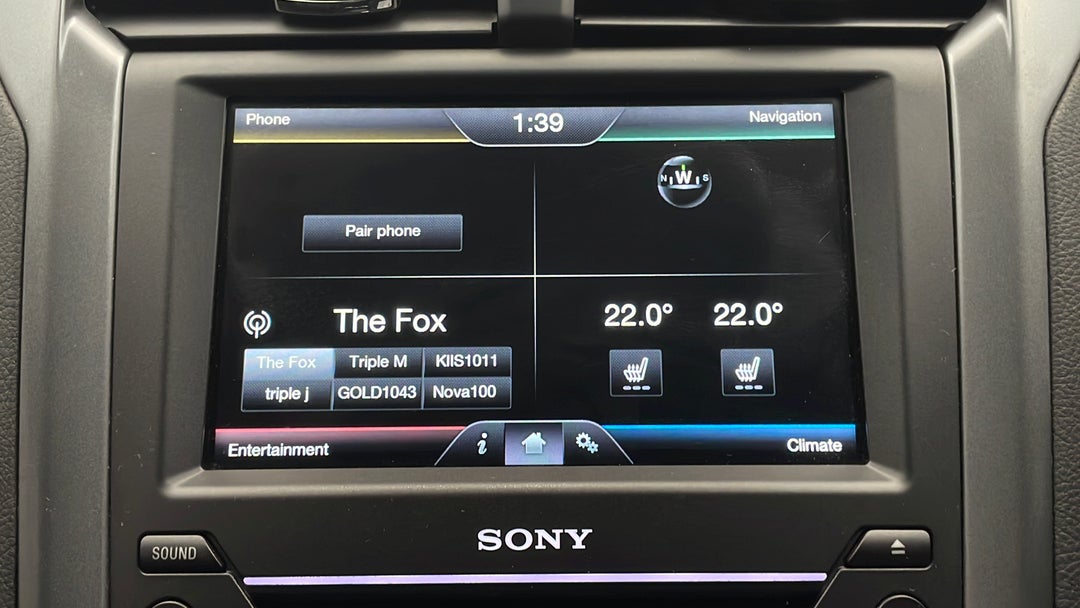 2016 Ford Mondeo Titanium Tdci, Automatic, 90381 km, Infotainment System