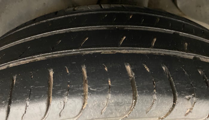 2016 Hyundai Creta 1.6 E + VTVT, Petrol, Manual, 44,387 km, Left Rear Tyre Tread