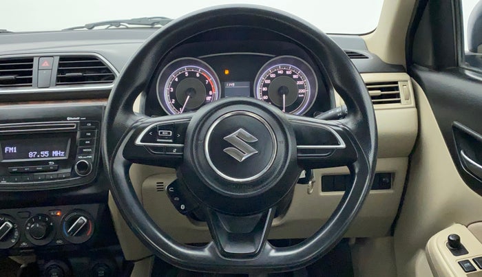 2017 Maruti Dzire VXI, Petrol, Manual, 40,277 km, Steering Wheel Close Up