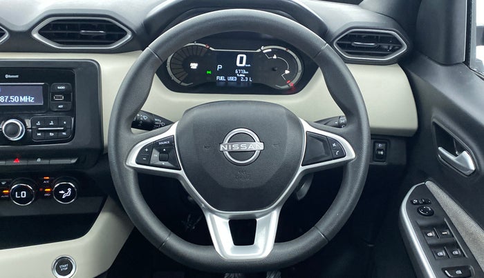 2021 Nissan MAGNITE XL Turbo CVT, Petrol, Automatic, 6,842 km, Steering Wheel Close Up