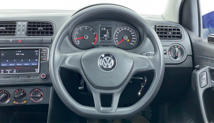 2019 Volkswagen Polo COMFORTLINE 1.0 PETROL, Petrol, Manual, 19,075 km, Steering Wheel Close Up
