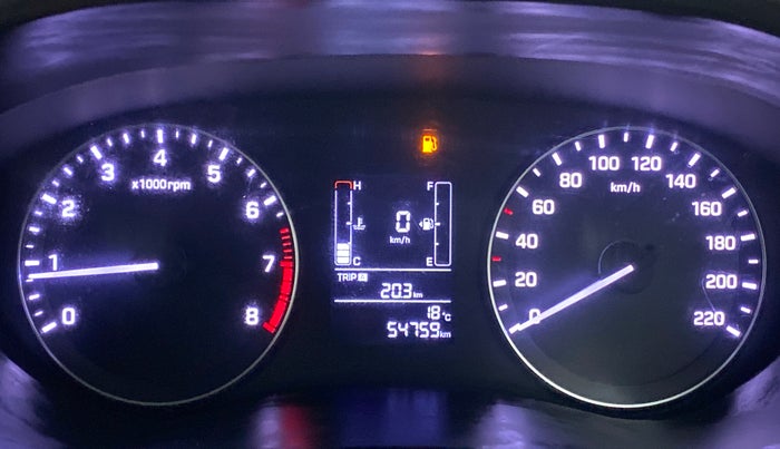 2015 Hyundai Elite i20 SPORTZ 1.2, Petrol, Manual, 54,822 km, Odometer Image