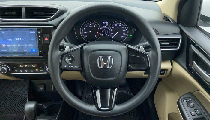 2020 Honda Amaze 1.2 VX CVT I VTEC, Petrol, Automatic, 3,498 km, Steering Wheel Close Up