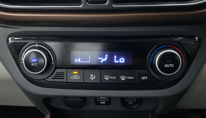 2020 Hyundai AURA SX (O) MT, Petrol, Manual, 17,385 km, Automatic Climate Control