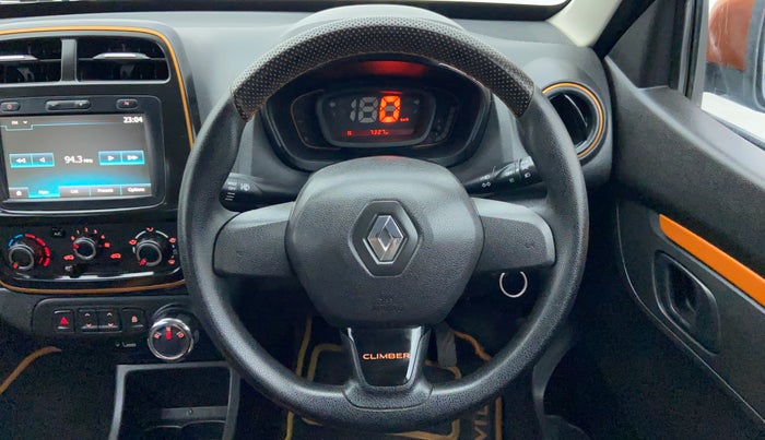 2019 Renault Kwid CLIMBER 1.0 AT, Petrol, Automatic, 7,327 km, Steering Wheel Close-up