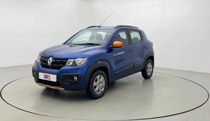 2019 Renault Kwid CLIMBER 1.0 AT, Petrol, Automatic, 7,327 km, Left Front Diagonal (45- Degree) View