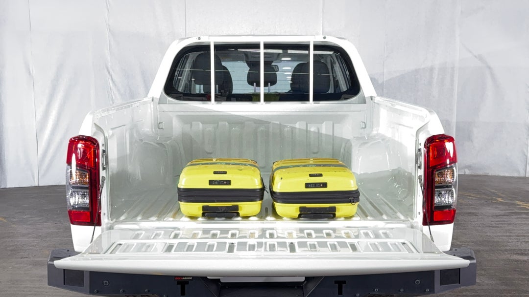 Boot Inside View with Luggage