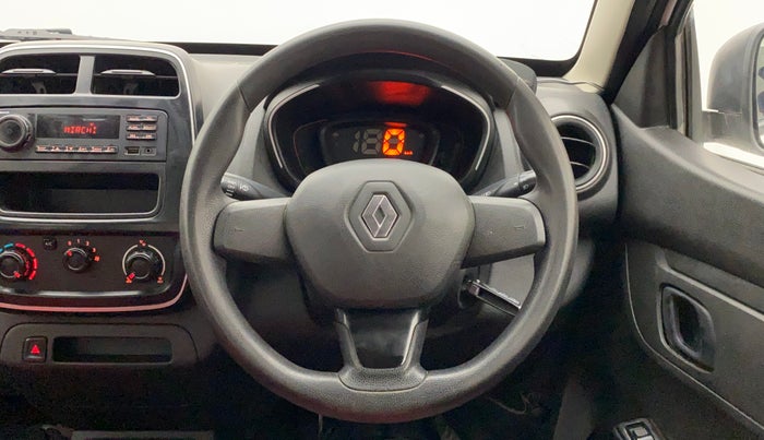 2018 Renault Kwid RXL, Petrol, Manual, 90,684 km, Steering Wheel Close Up