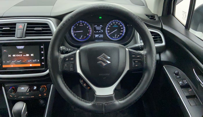 2020 Maruti S Cross ZETA AT 1.5 SHVS, Petrol, Automatic, 12,172 km, Steering Wheel Close Up