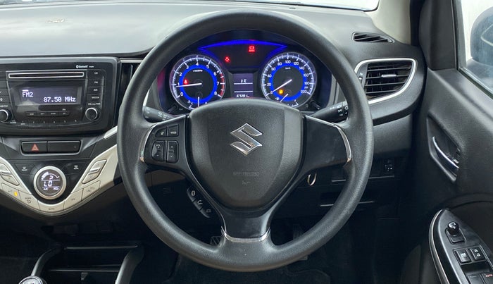 2018 Maruti Baleno DELTA 1.2 K12, Petrol, Manual, 67,410 km, Steering Wheel Close Up