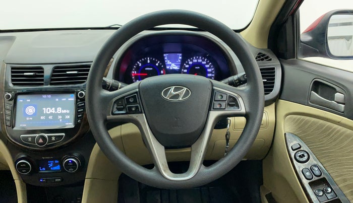 2016 Hyundai Verna 1.6 CRDI SX, Diesel, Manual, 67,464 km, Steering Wheel Close Up