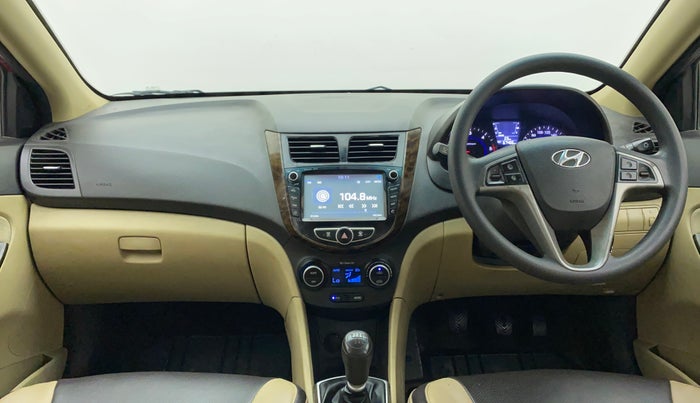 2016 Hyundai Verna 1.6 CRDI SX, Diesel, Manual, 67,464 km, Dashboard
