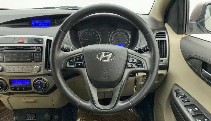 2012 Hyundai i20 SPORTZ (O) 1.2, Petrol, Manual, 84,491 km, Steering Wheel Close Up