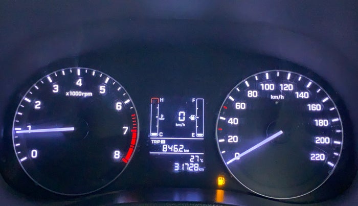 2015 Hyundai Creta 1.6 S, Petrol, Manual, 31,824 km, Odometer Image