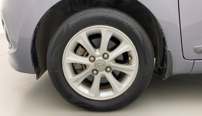 2015 Hyundai Grand i10 ASTA AT 1.2 KAPPA VTVT, Petrol, Automatic, 55,629 km, Left Front Wheel