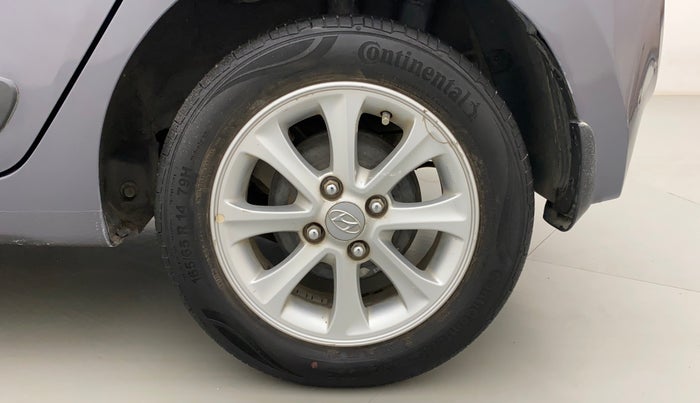 2015 Hyundai Grand i10 ASTA AT 1.2 KAPPA VTVT, Petrol, Automatic, 55,629 km, Left Rear Wheel