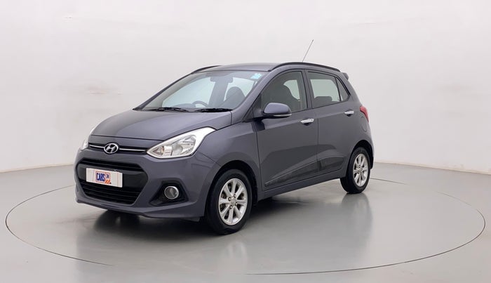 2015 Hyundai Grand i10 ASTA AT 1.2 KAPPA VTVT, Petrol, Automatic, 55,629 km, Left Front Diagonal