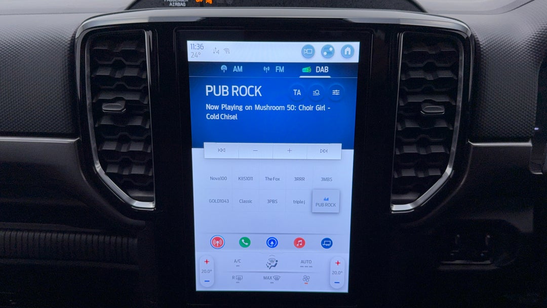 2023 Ford Ranger Sport 3.0 (4x4), Automatic, 60145 km, Infotainment System