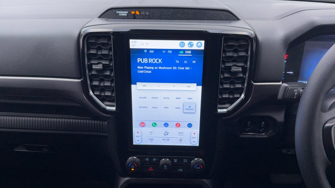 2023 Ford Ranger Sport 3.0 (4x4), Automatic, 60145 km, Center Console