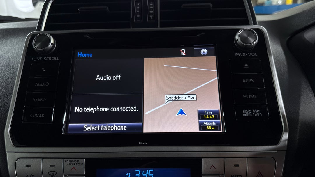 2019 Toyota Landcruiser Prado Gxl (4x4), Automatic, 93046 km, Infotainment System