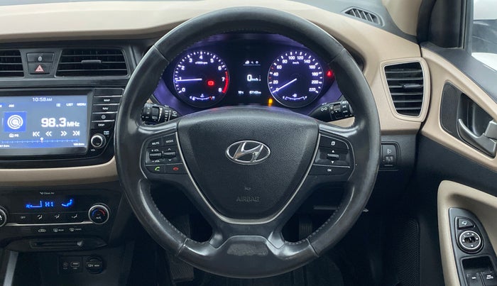 2017 Hyundai Elite i20 ASTA 1.2 (O), Petrol, Manual, 87,142 km, Steering Wheel Close Up