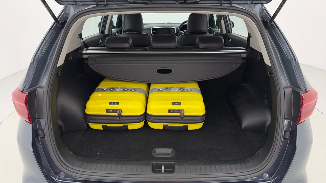 2021 Kia Sportage S (FWD), Automatic, 80399 km, Boot Inside View with Luggage