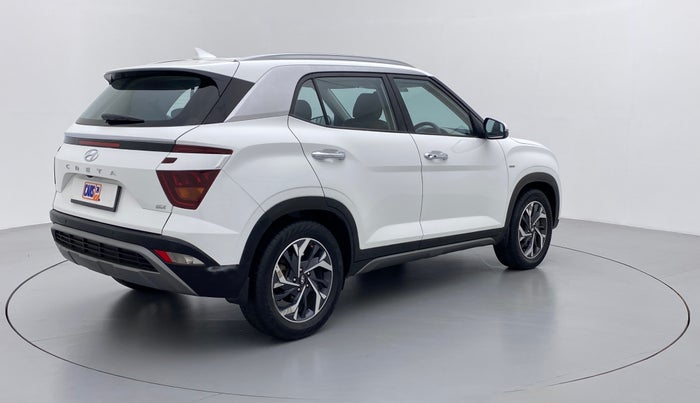 2020 Hyundai Creta 1.5 SX (O) AT, Petrol, Automatic, 45,074 km, Right Back Diagonal