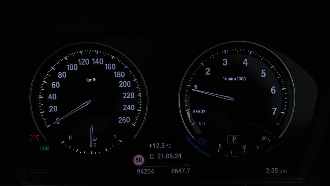 2017 BMW 1 18i Sport Line, Automatic, 94204 km, Odometer View