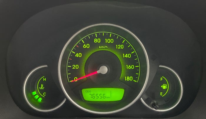 2012 Hyundai Eon MAGNA PLUS, Petrol, Manual, 76,556 km, Odometer Image