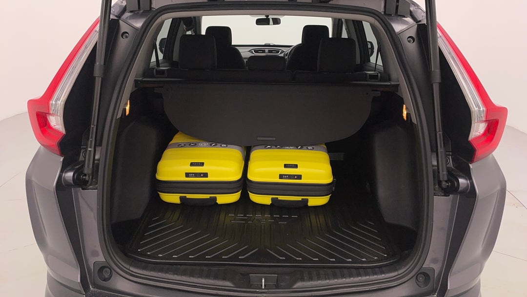 Boot Inside View with Luggage
