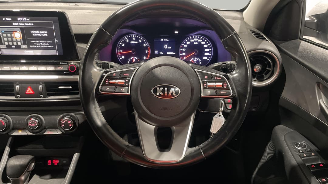 2020 Kia Cerato S, Automatic, 100304 km, Steering Wheel Close-up