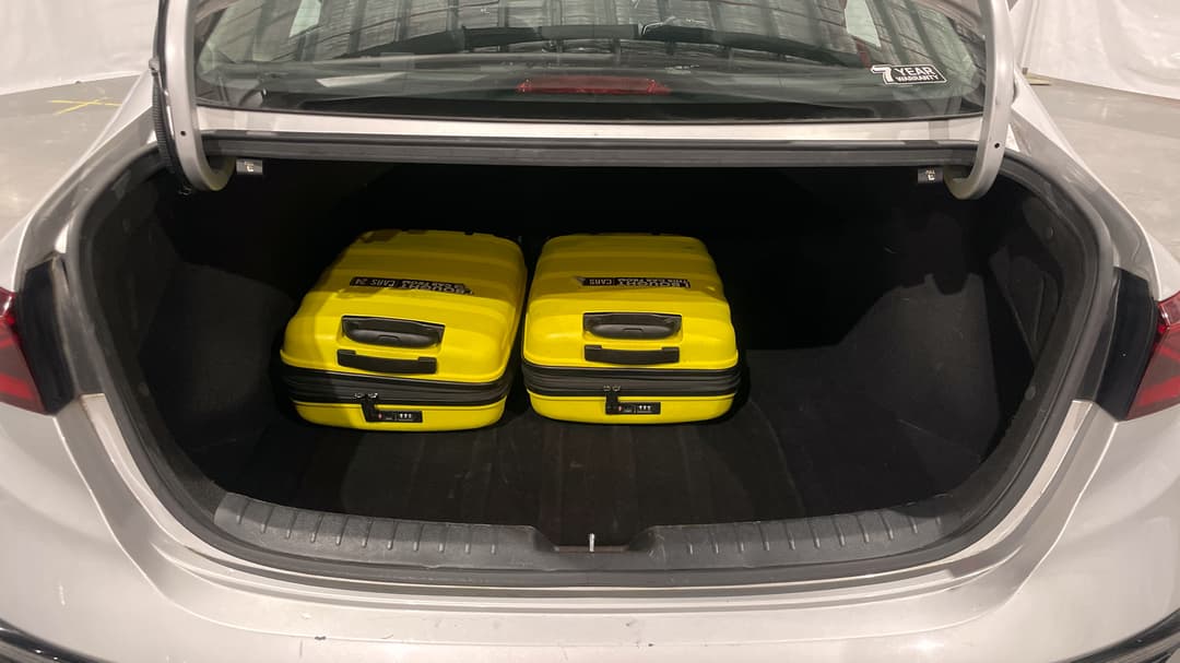2020 Kia Cerato S, Automatic, 100304 km, Boot Inside View with Luggage