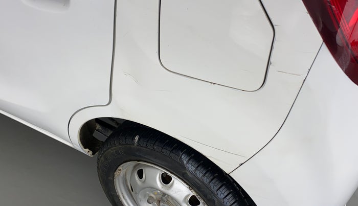 2015 Maruti Alto K10 LXI P, Petrol, Manual, 33,979 km, Left quarter panel - Slightly dented