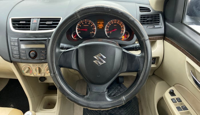 2014 Maruti Swift Dzire VXI, Petrol, Manual, 37,815 km, Steering Wheel Close Up